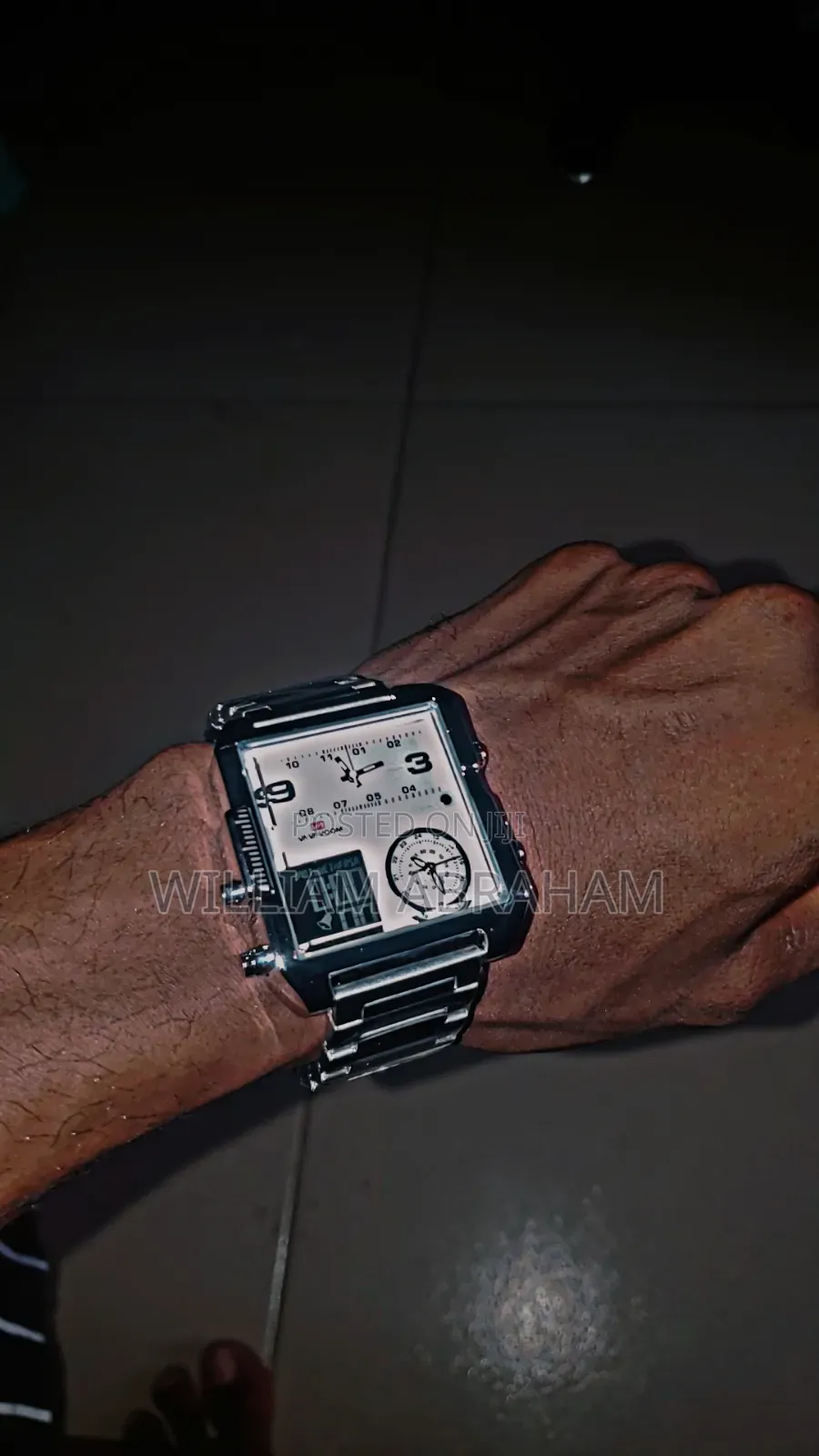 Digital and Analog Watch