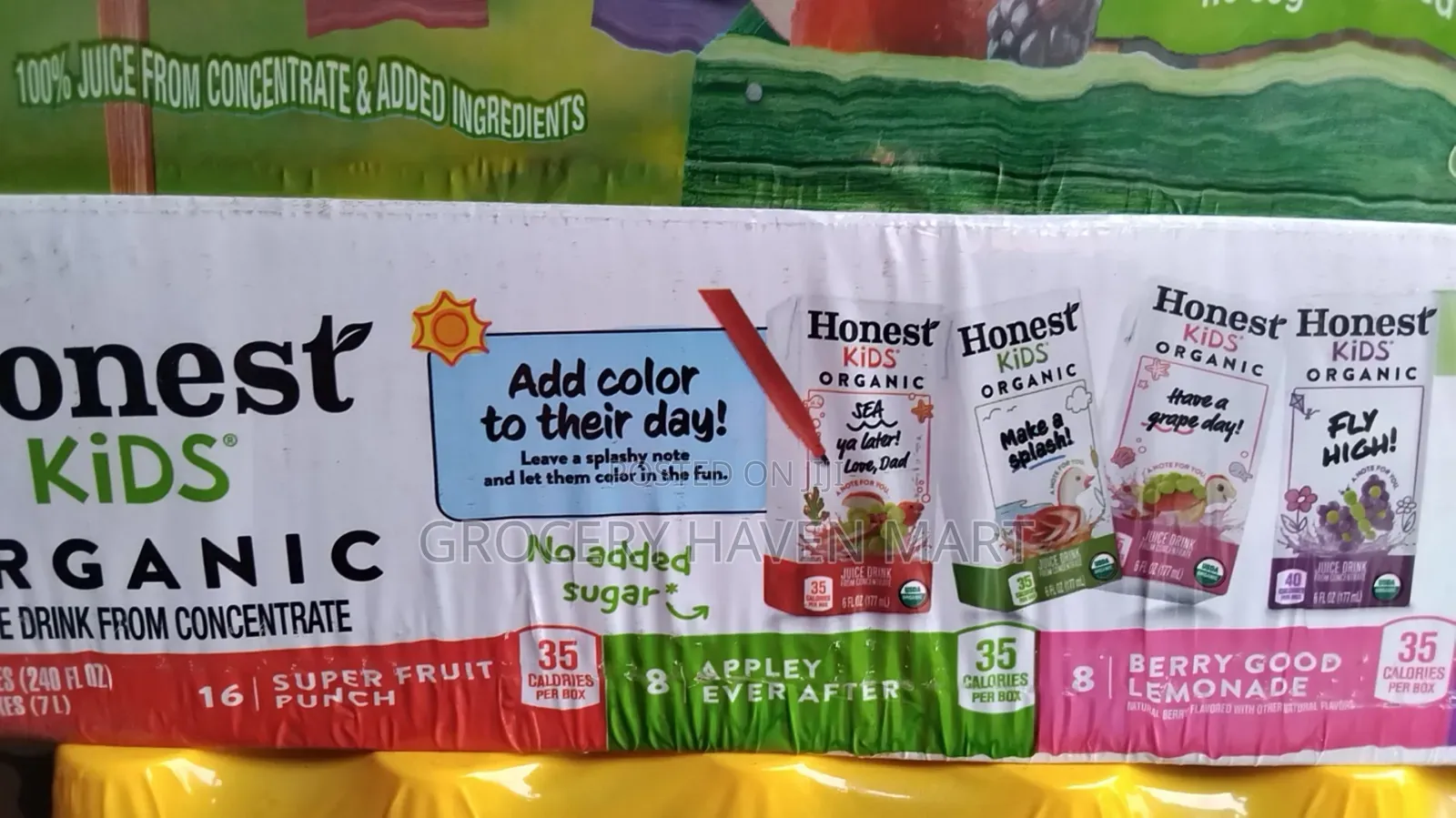 Honest Kids Organic Juice Variety Pack, 40× 177ml
