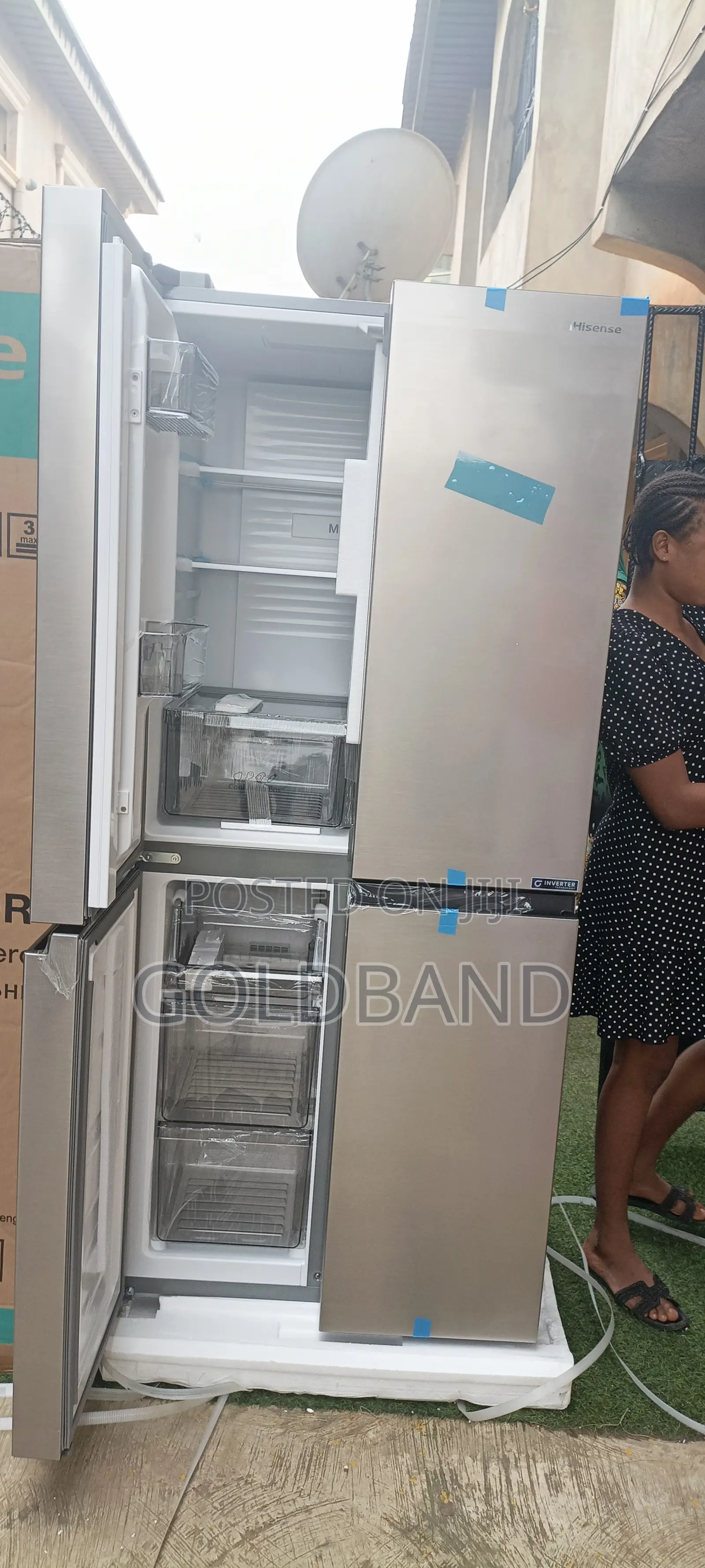 Hisense Ref 54wc Quad Door Refrigerator – Smart Storage