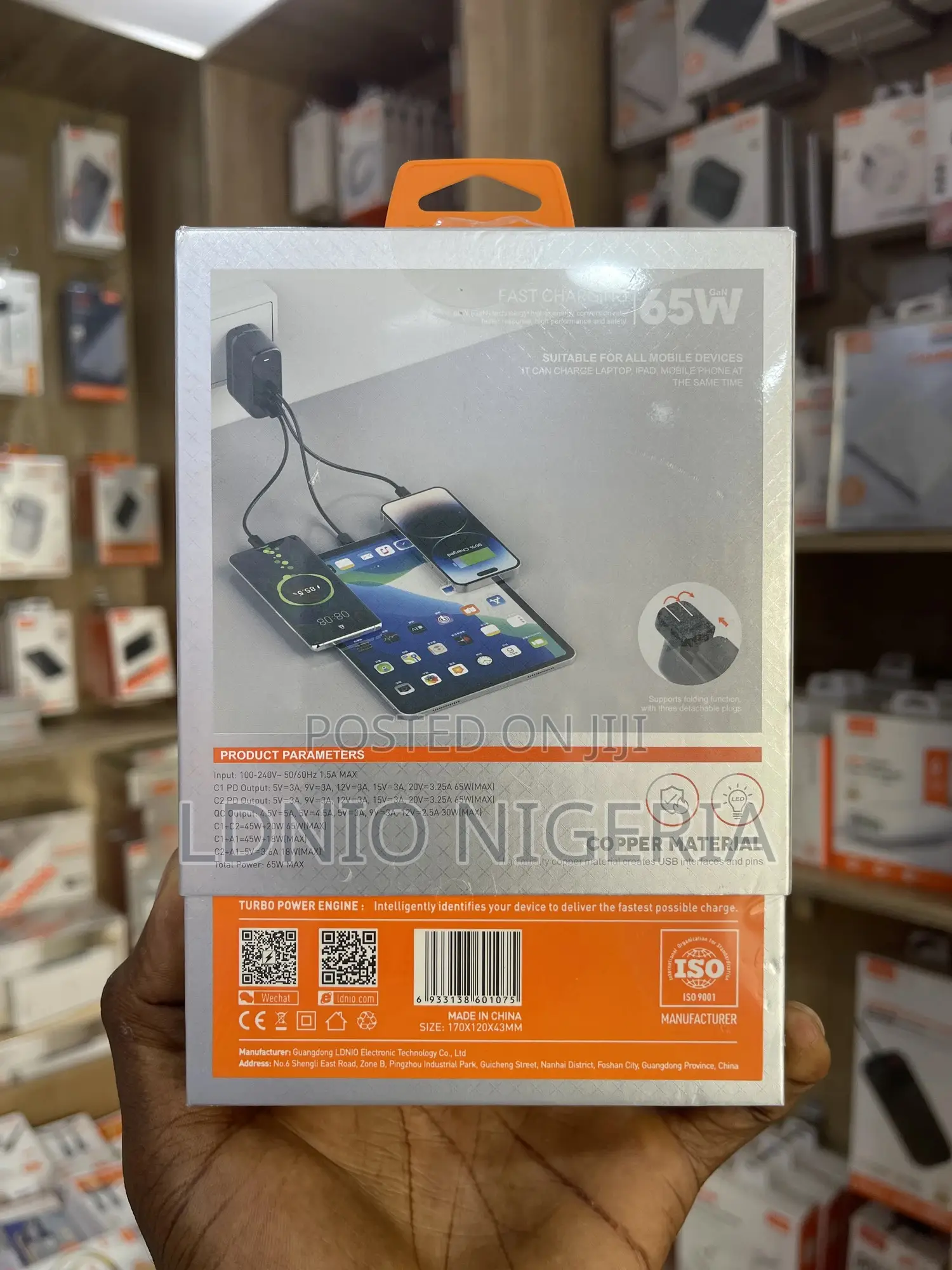 Ldnio Q366 Super Fast Convertible Charger