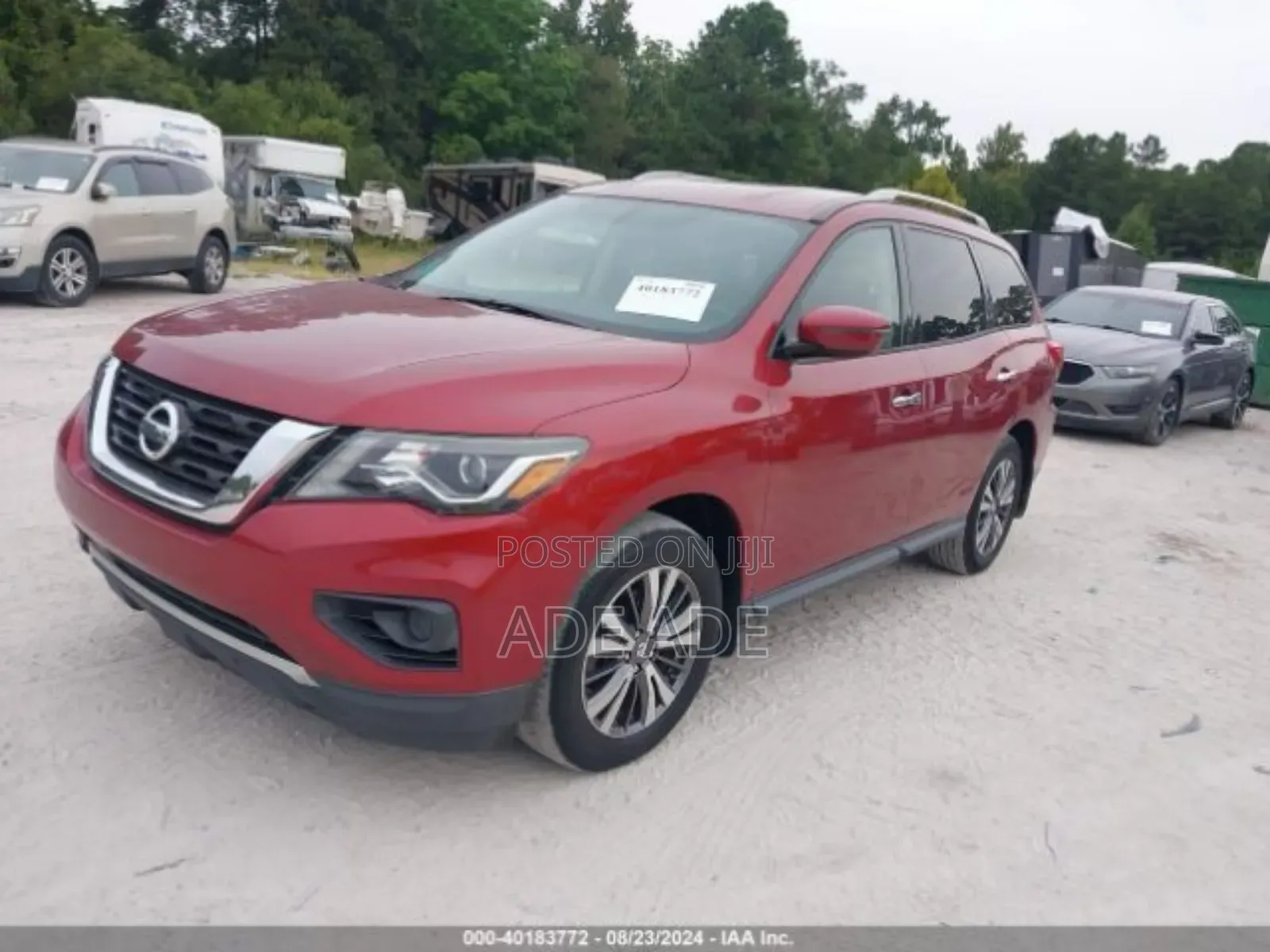 Nissan Pathfinder SV 4dr 4x4 (3.5L 6cyl) 2017 Red