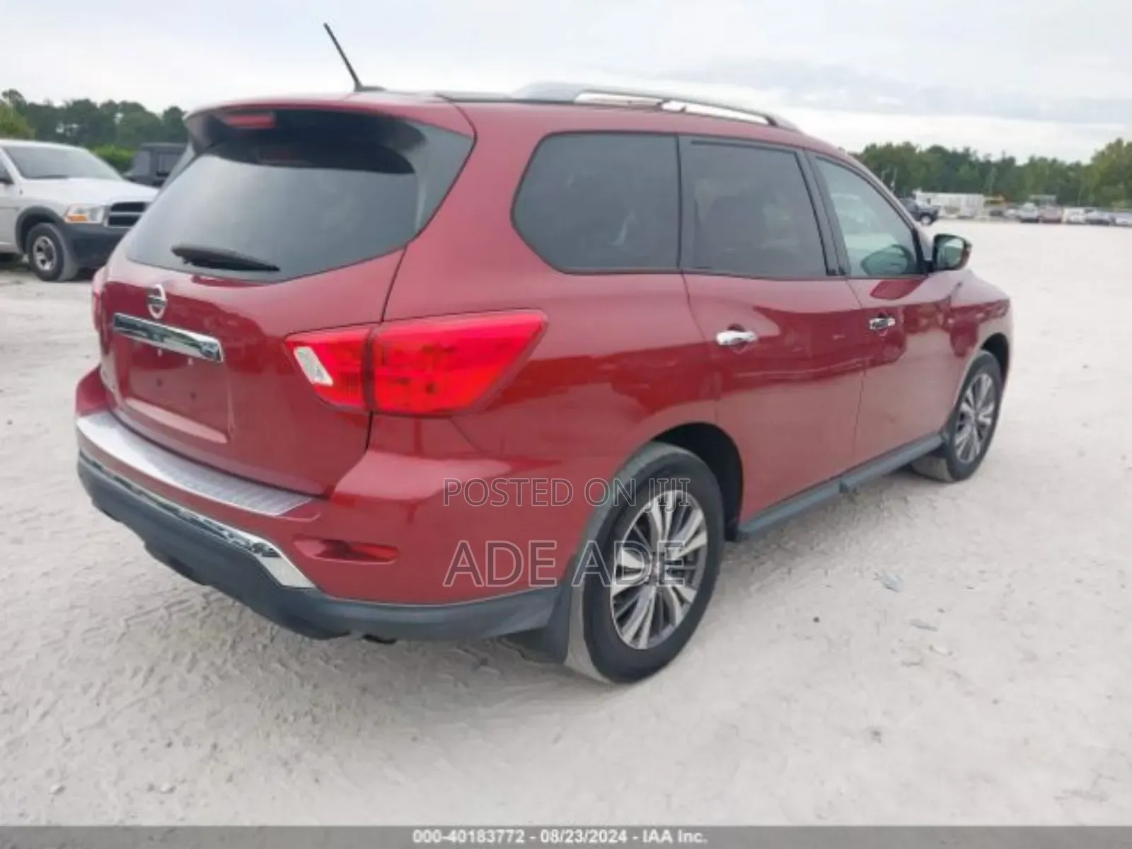 Nissan Pathfinder SV 4dr 4x4 (3.5L 6cyl) 2017 Red