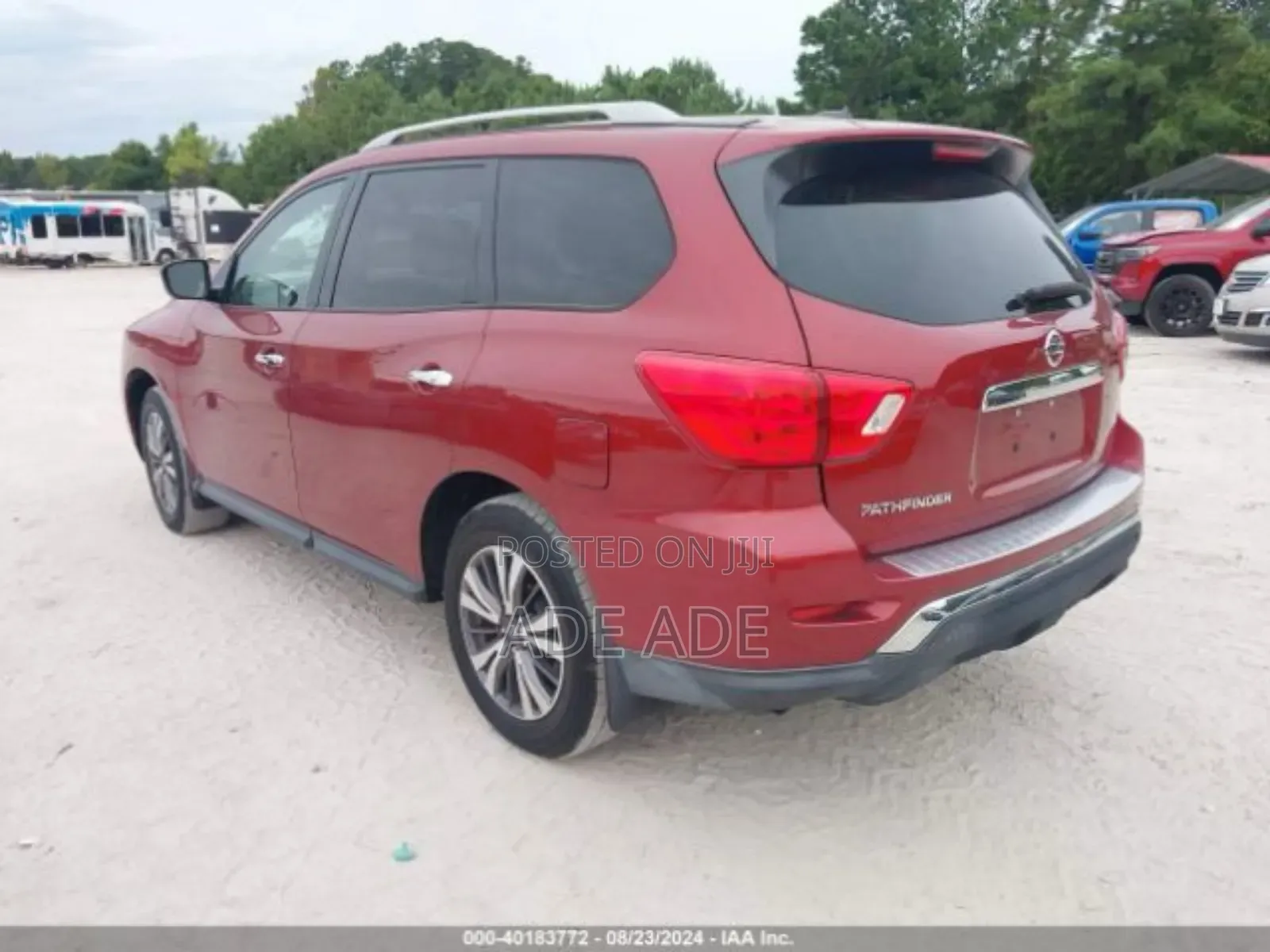 Nissan Pathfinder SV 4dr 4x4 (3.5L 6cyl) 2017 Red