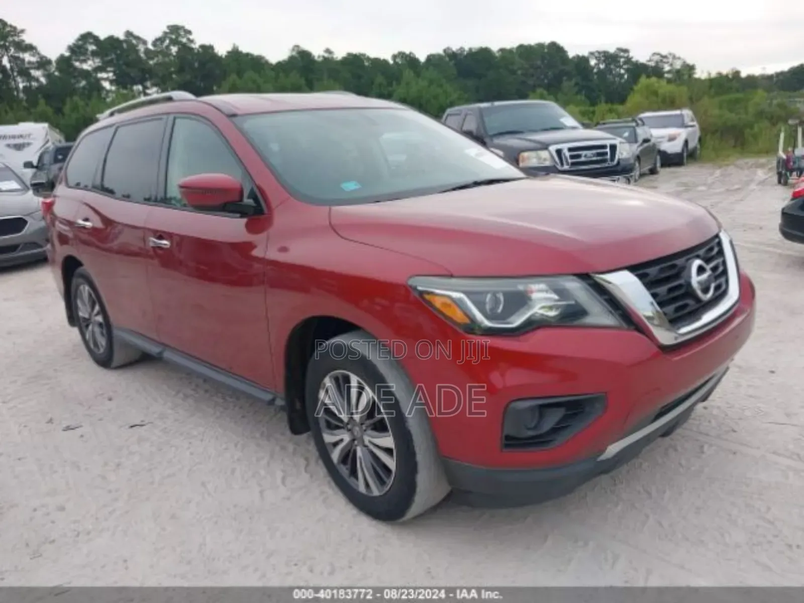 Nissan Pathfinder SV 4dr 4x4 (3.5L 6cyl) 2017 Red