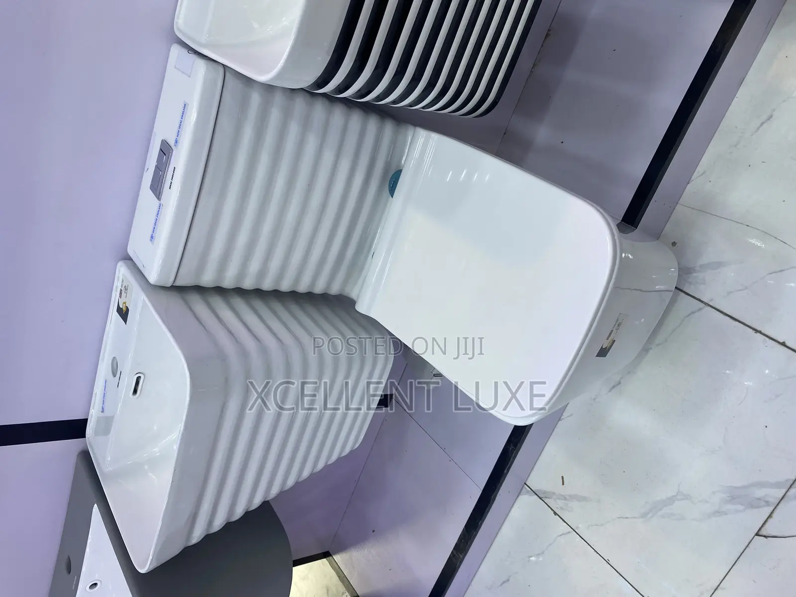 Executive Wc  With Wall Hug Wash Hand Basin