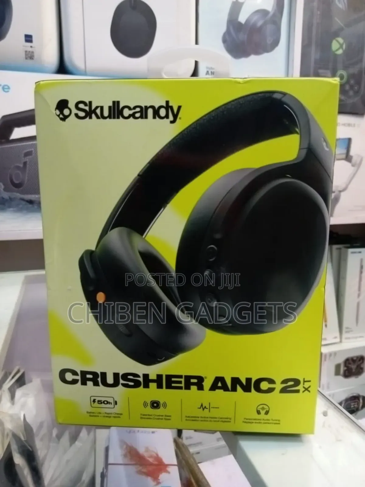 Skullcandy Crusher Anc 2 Wireless Over-Ear Bluetooth Headphones