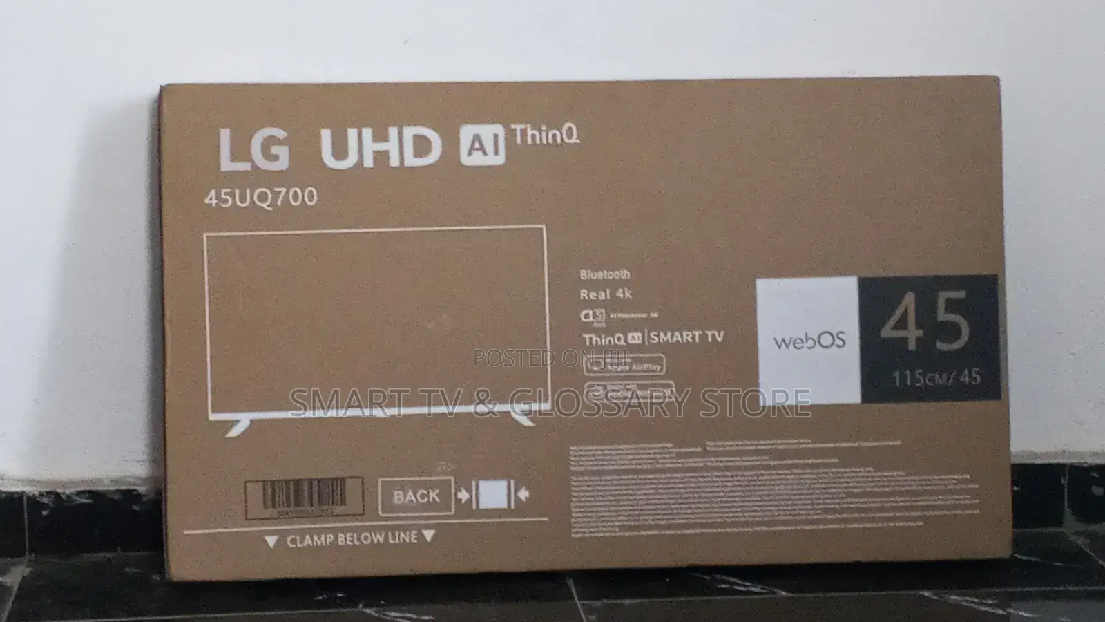 45 Inches Lg Smart Tv With Ai Processor 4k Apple Air Play