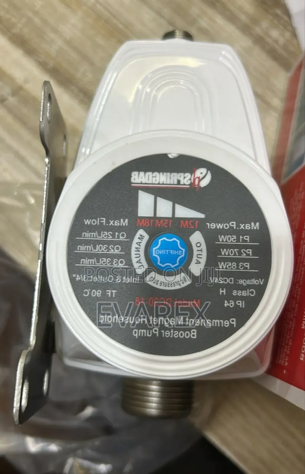 Solar/Electric Ac/Dc Water Booster Pump. Inverter Friendly
