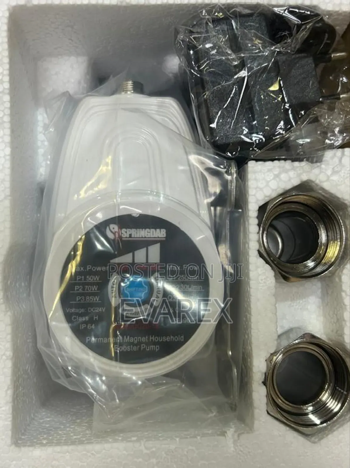 Electric/Solar Automatic Water Booster Pump Ac/Dc