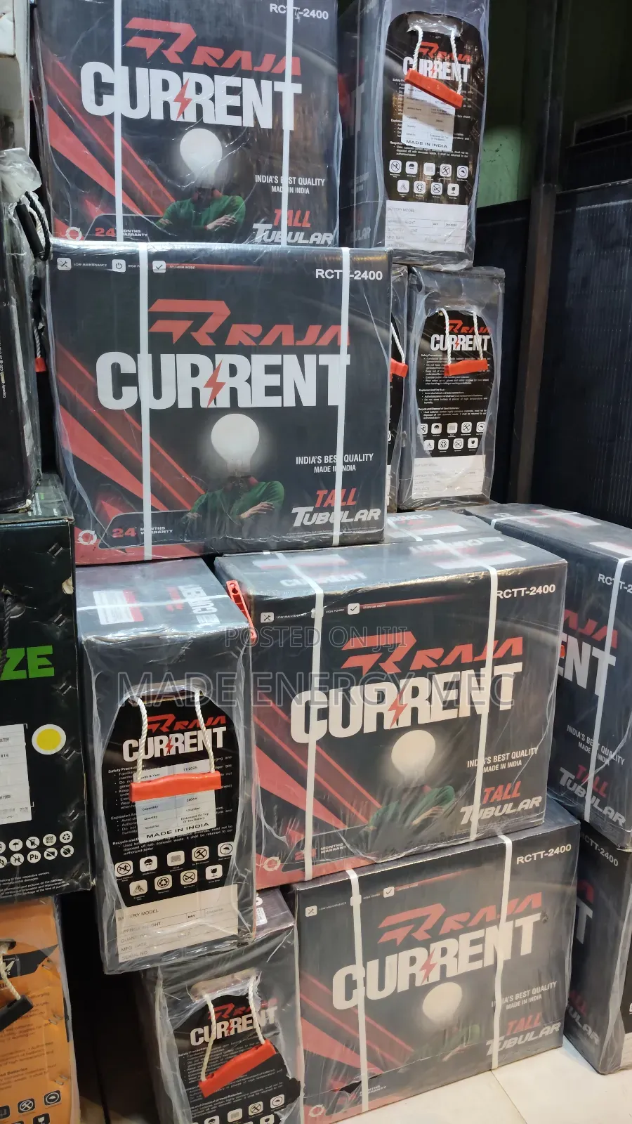 Raja Current Tubular Battery 240