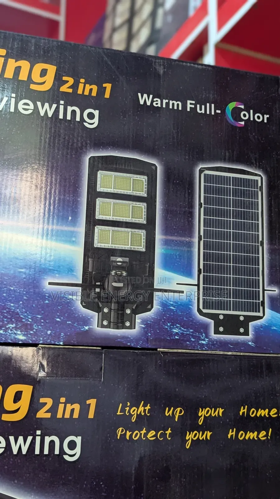 Ai Solar Camera + Lighting 2in1