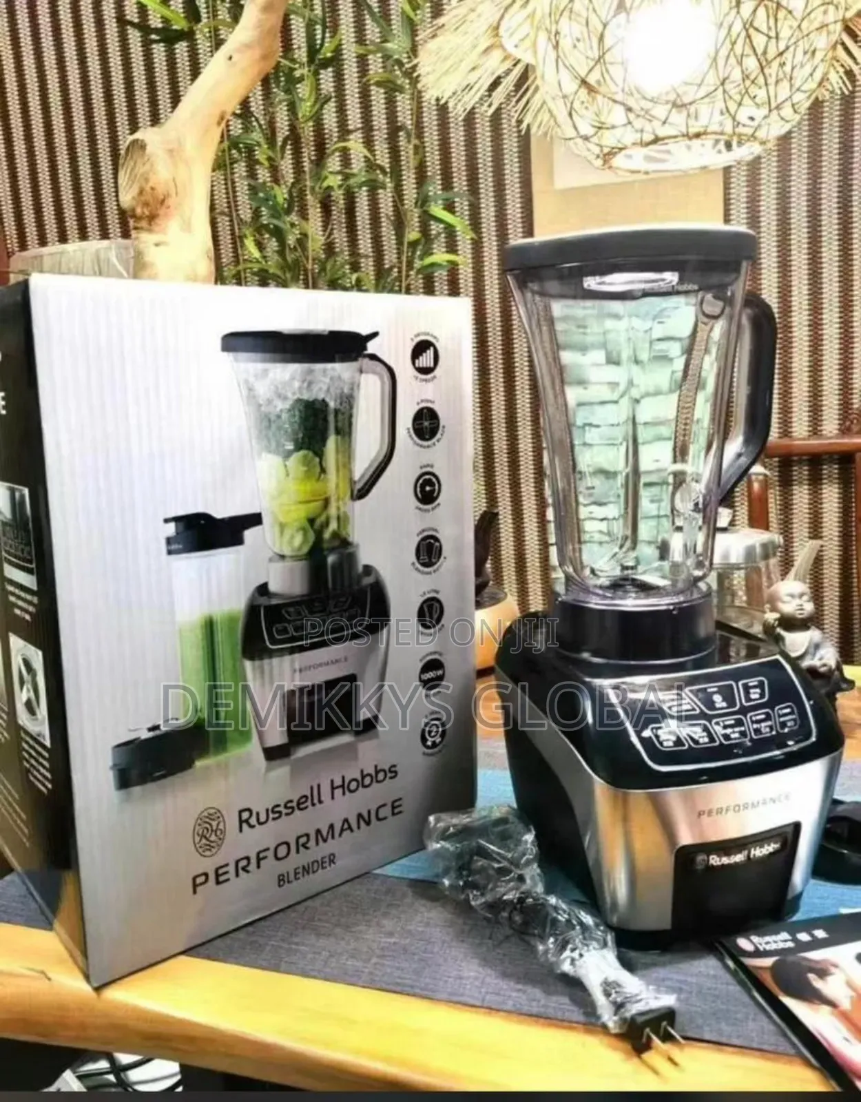 Russell Hobbs Glass Jug and Smoothie Blender 1.9l