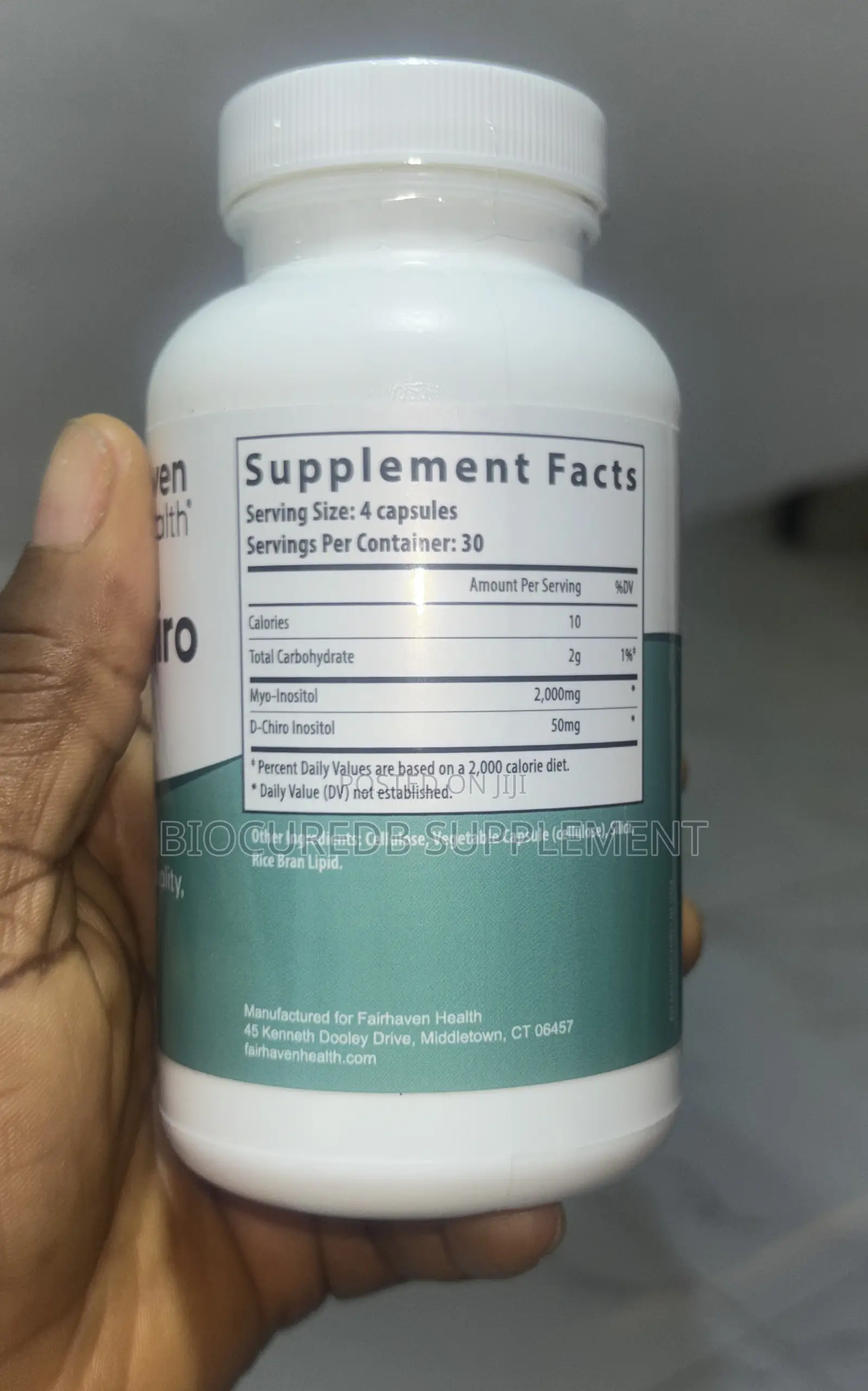 Fairhaven Health Myo + D - Chiro Inositol