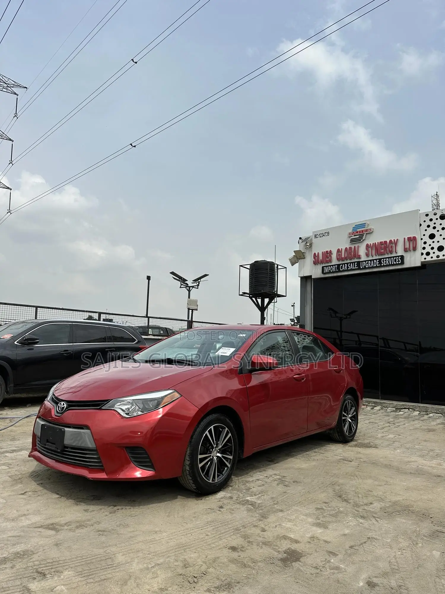 Toyota Corolla LE Premium 4dr Sedan (1.8L 4cyl CVT) 2015 Red