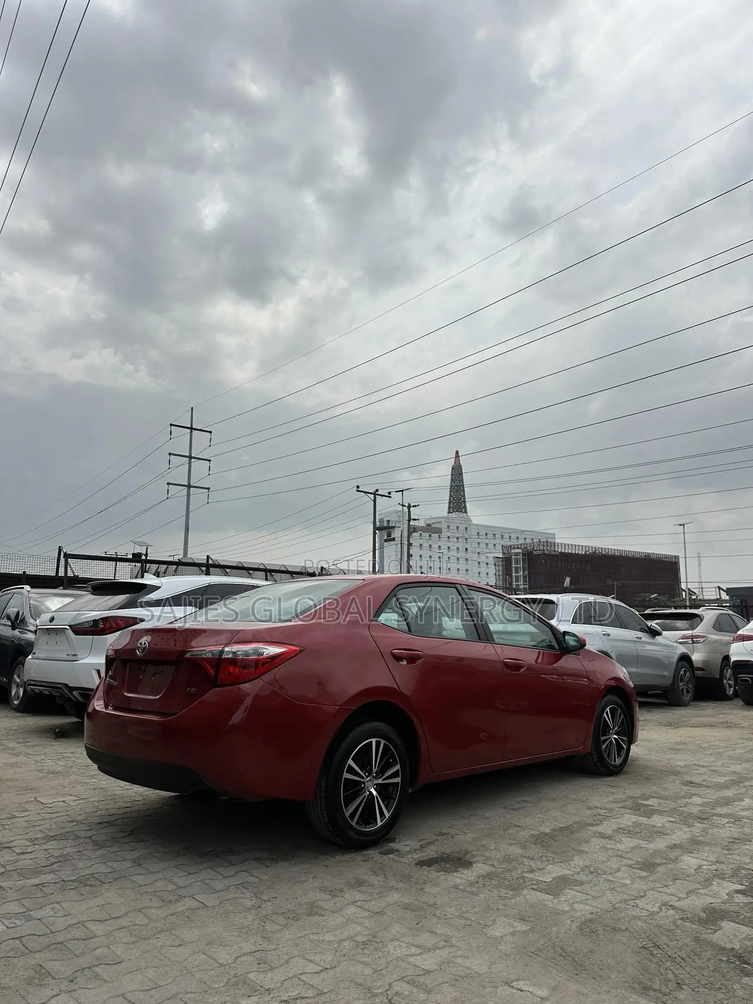 Toyota Corolla LE Premium 4dr Sedan (1.8L 4cyl CVT) 2015 Red