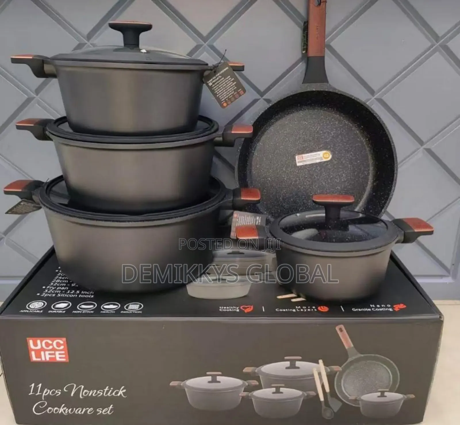 Ucc Pot Sets 11 Pieces