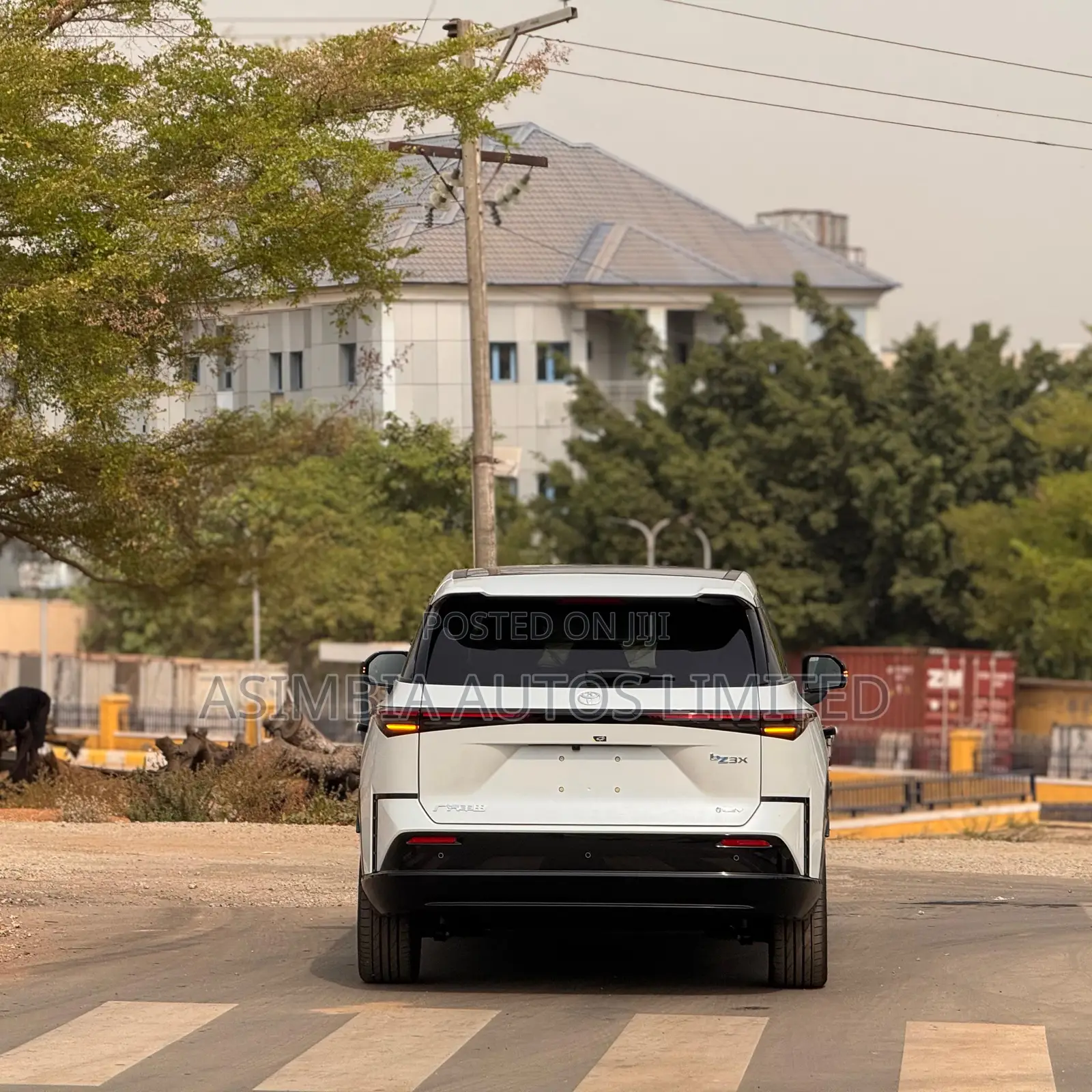 New Toyota bZ3 2025 White