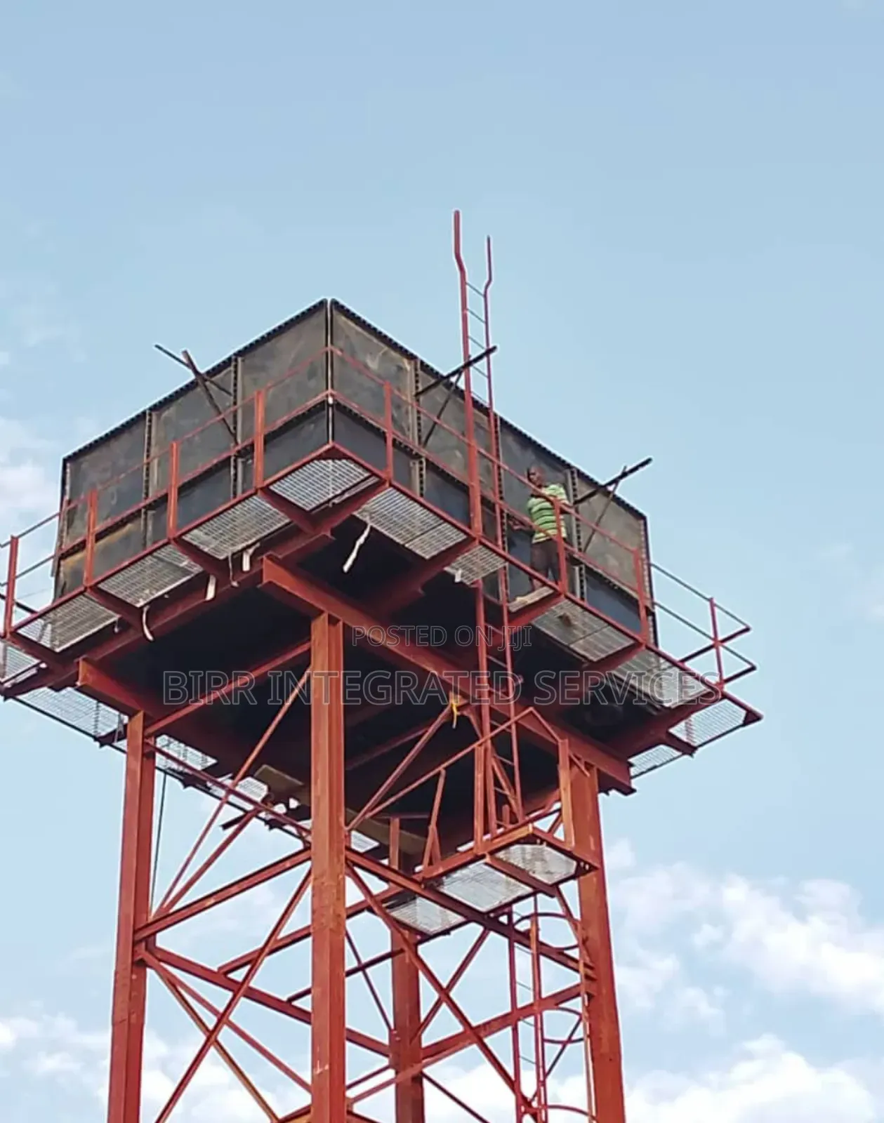 Braithwaite Pressed Steel Water Tank And Stanchion Fabrication