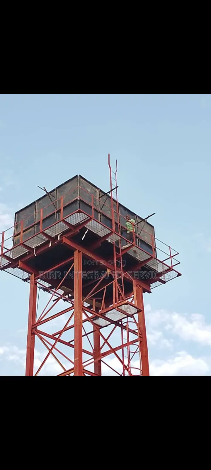 Braithwaite Pressed Steel Water Tank And Stanchion Fabrication