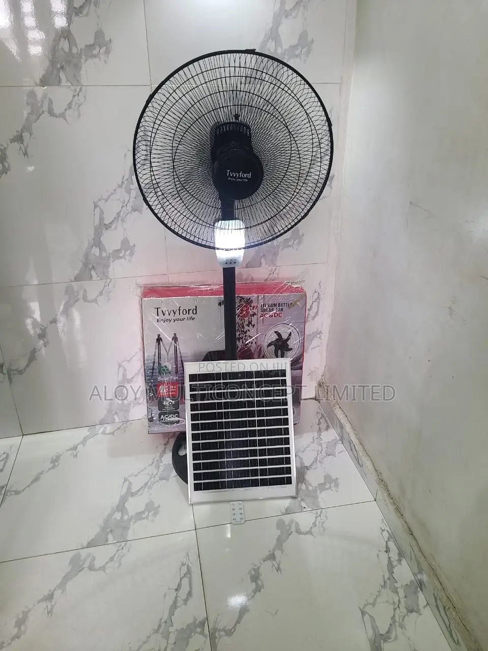 18inches Solar Rechargeable With 30wats Solar Panel