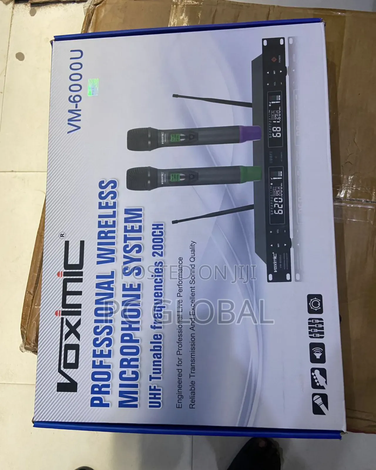 Voximic Wireless Microphone Vm6000u