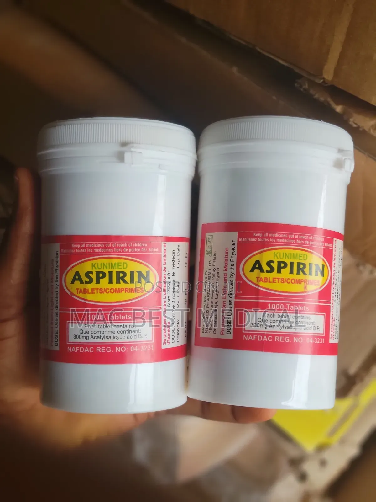 Kunimed Aspirin Tablets