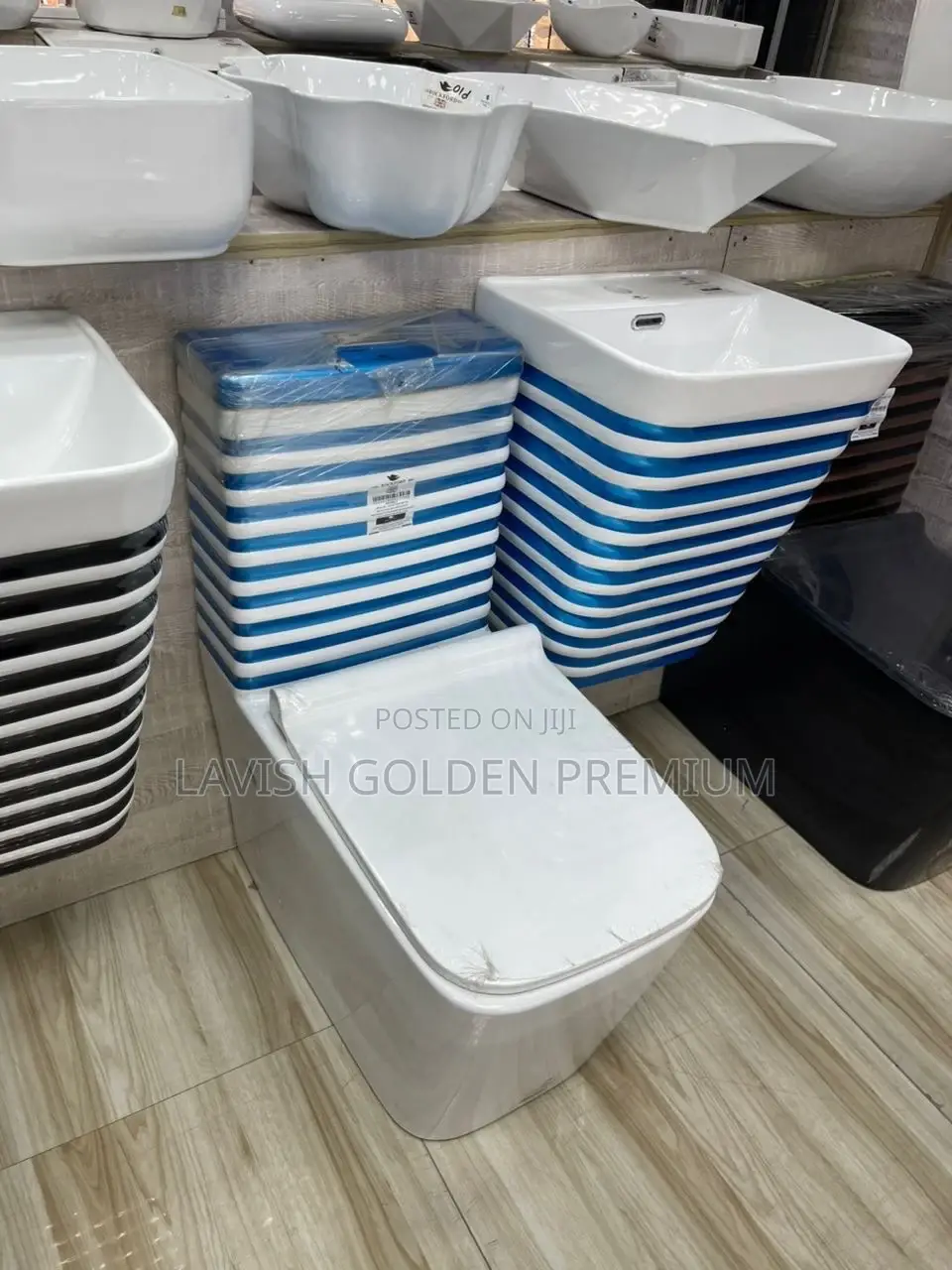 Luxury Water Closet With Suspended Basin