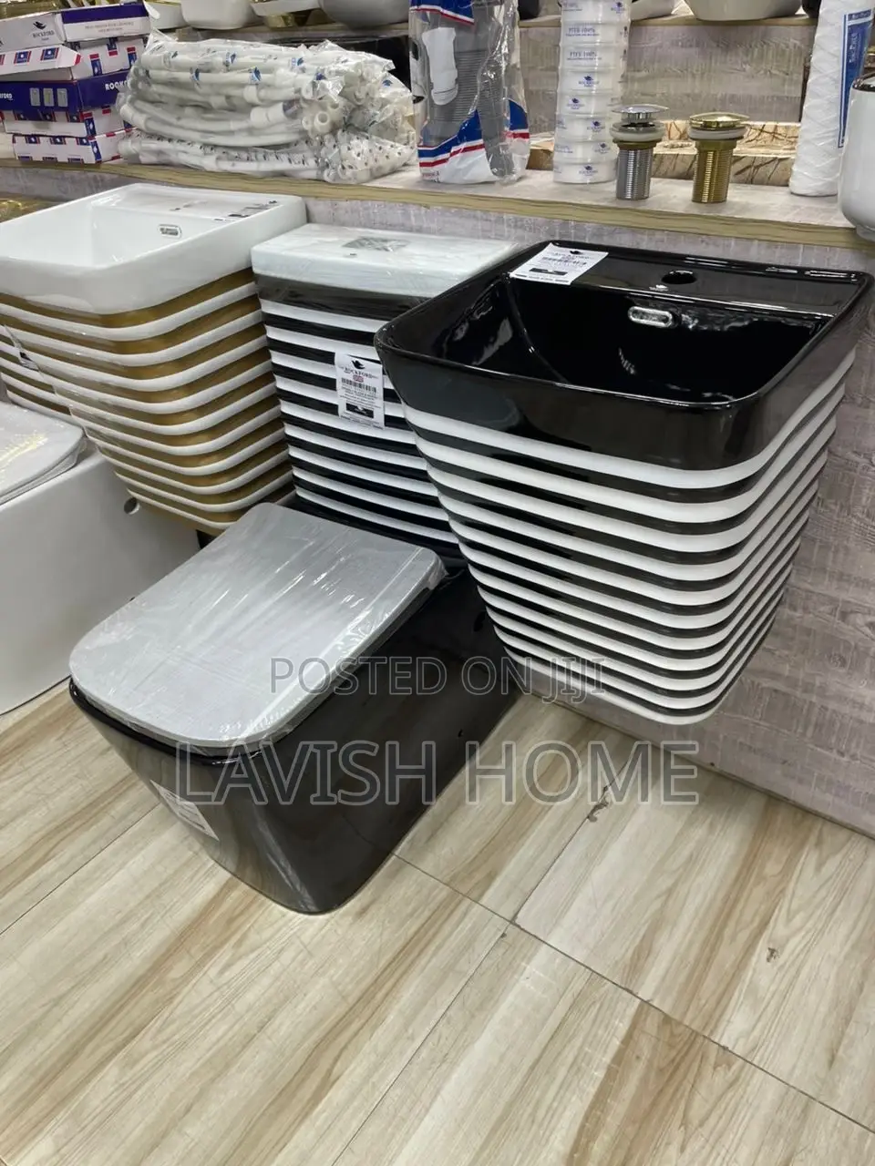 Luxury Water Closet With Suspended Basin
