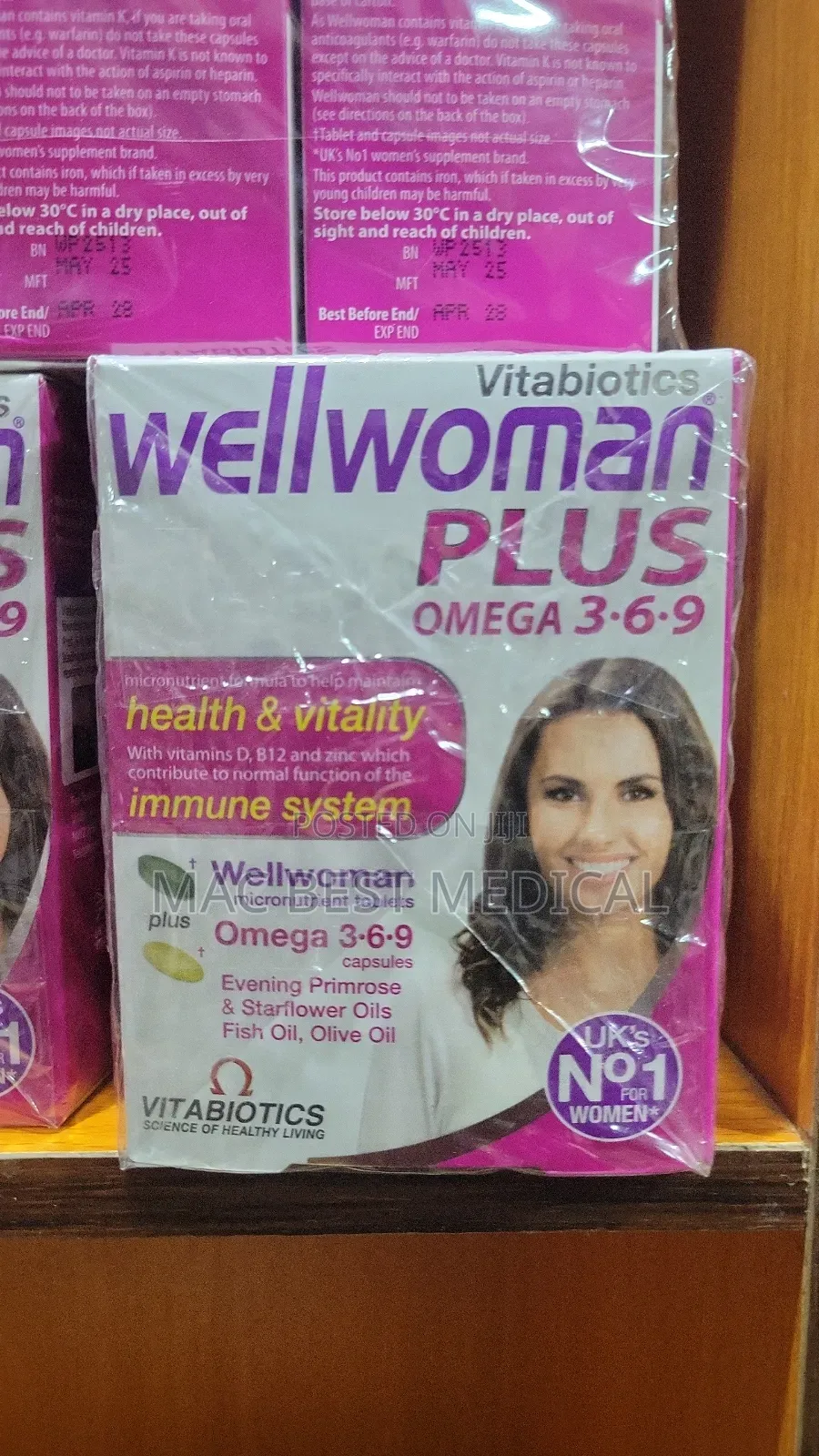 Wellwoman Plus Omega 3, 6, 9