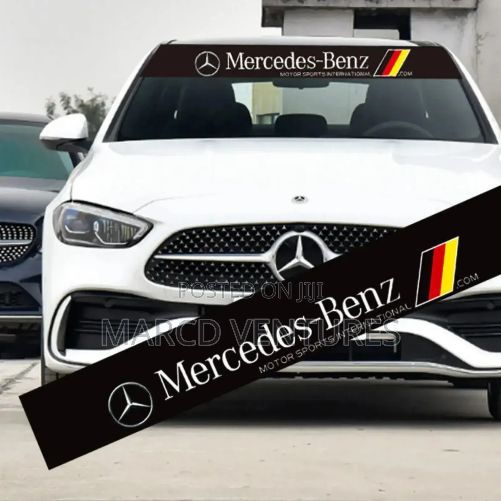 Sunshade Brand Logo Stickers