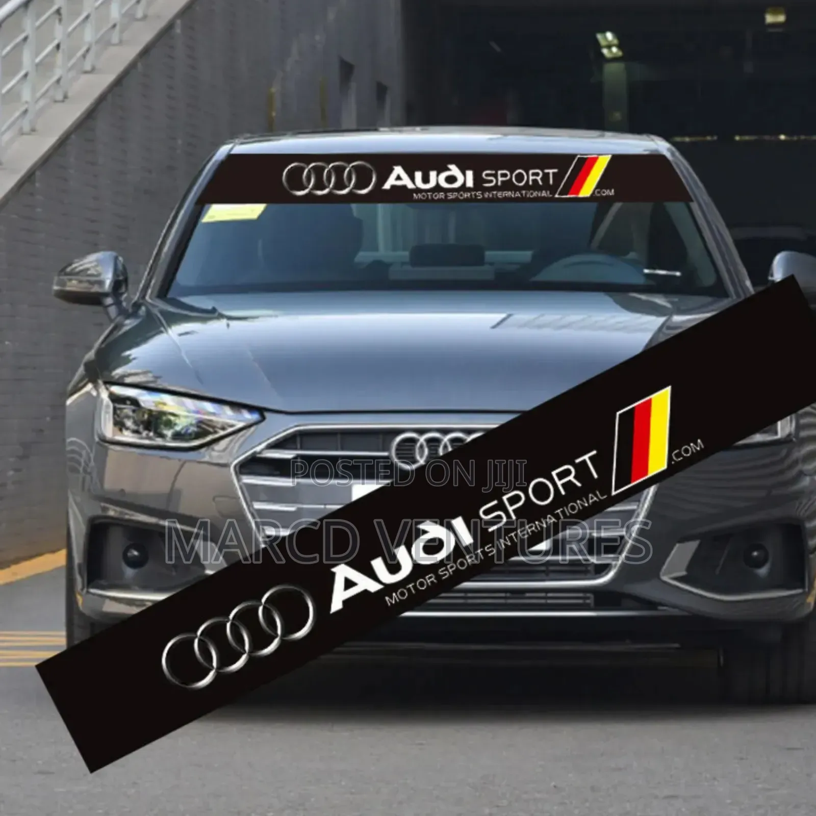 Sunshade Brand Logo Stickers