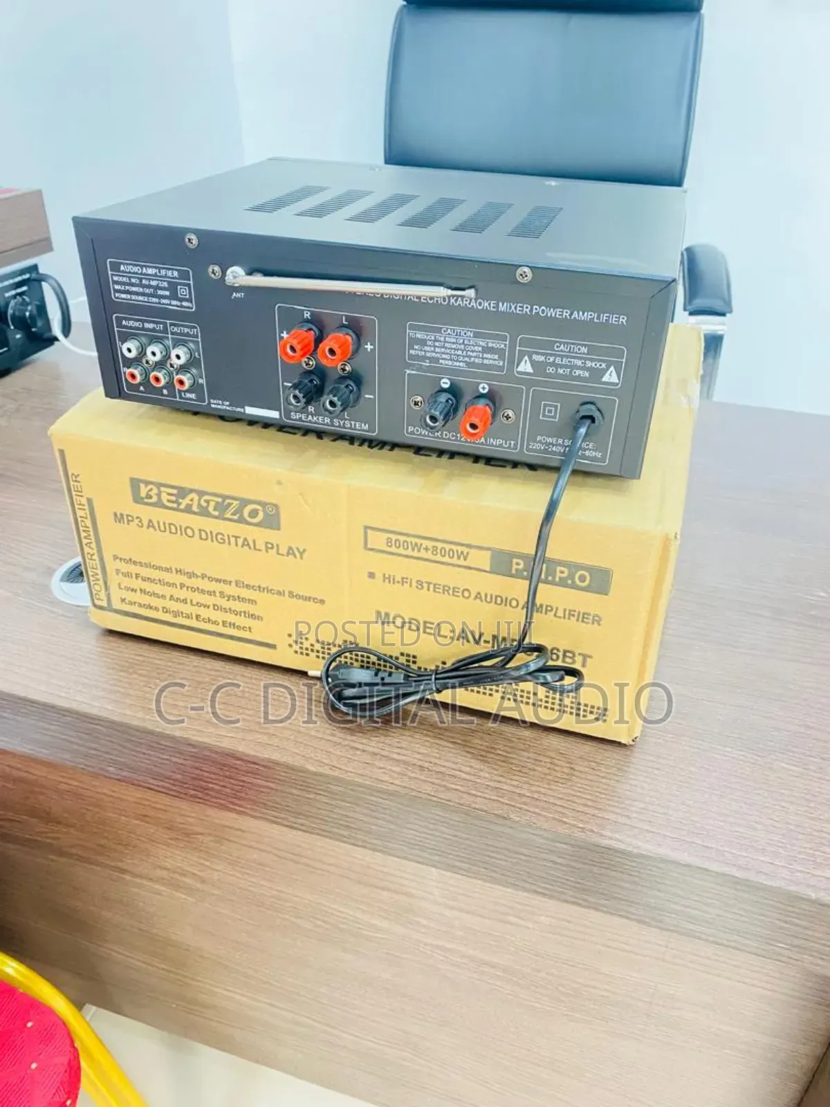 Power Amplifier for Ceiling Speakers