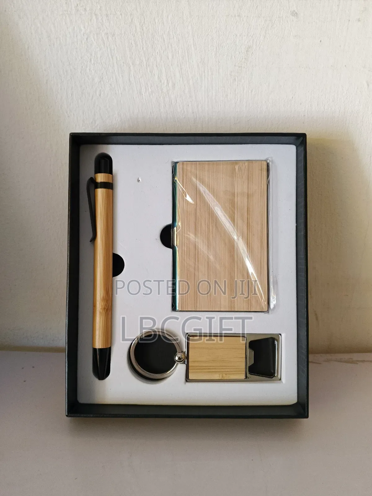 Wooden Set Of Card Holder, Pen And Key Holder ( Wholesales Only