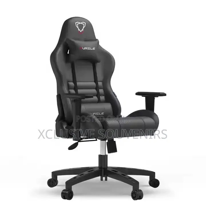 Furgle High Quality Leather Adjustable Hight Gaming Chair With Armrest