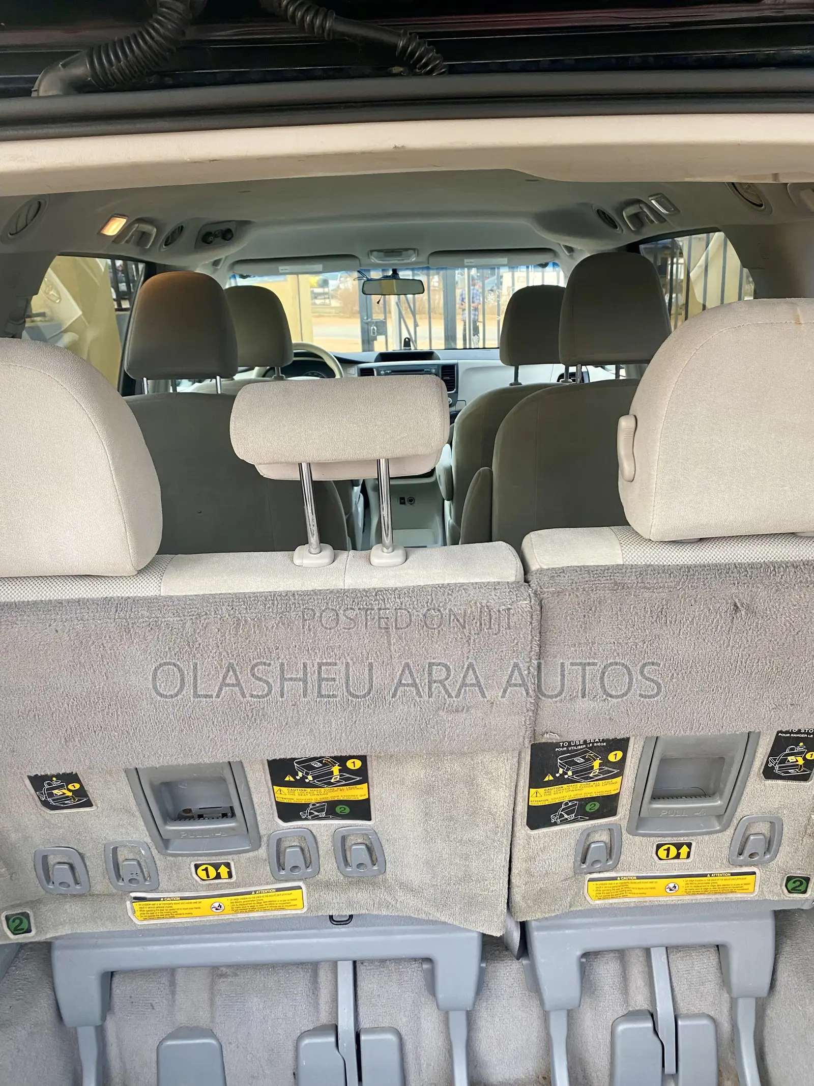 Toyota Sienna 7 Passenger 2011 Black