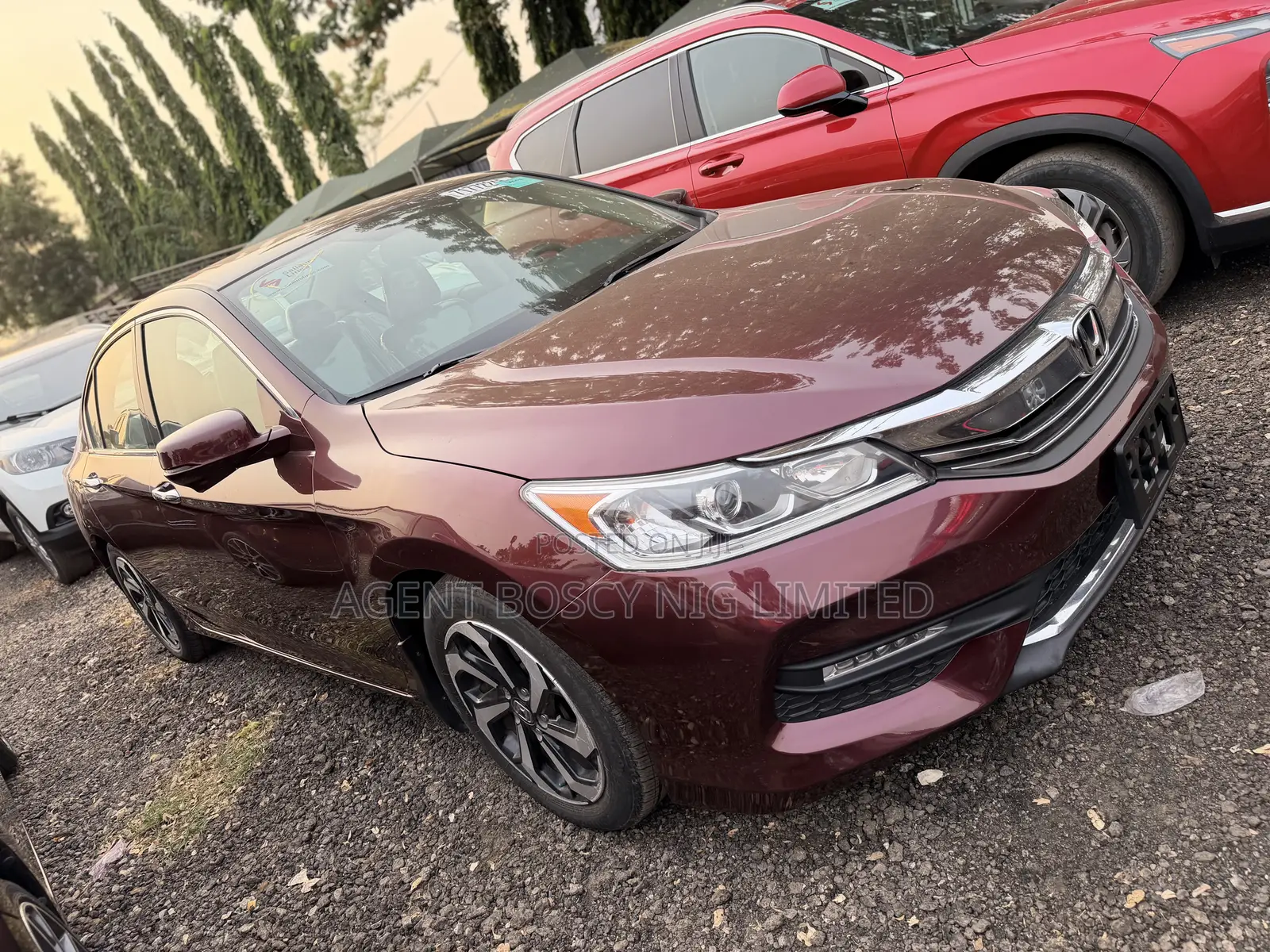 Honda Accord EX-L V6 4dr Sedan FWD (3.5L 6cyl 6A) 2017 Maroon