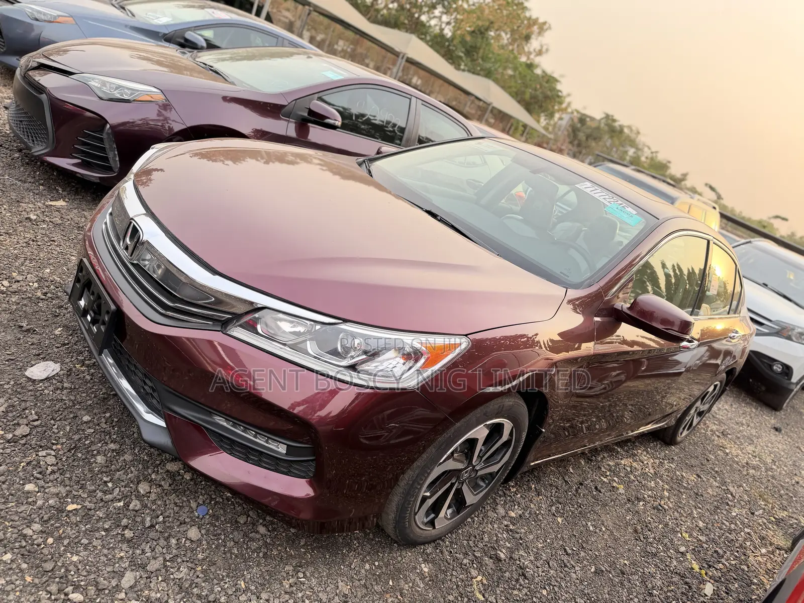 Honda Accord EX-L V6 4dr Sedan FWD (3.5L 6cyl 6A) 2017 Maroon