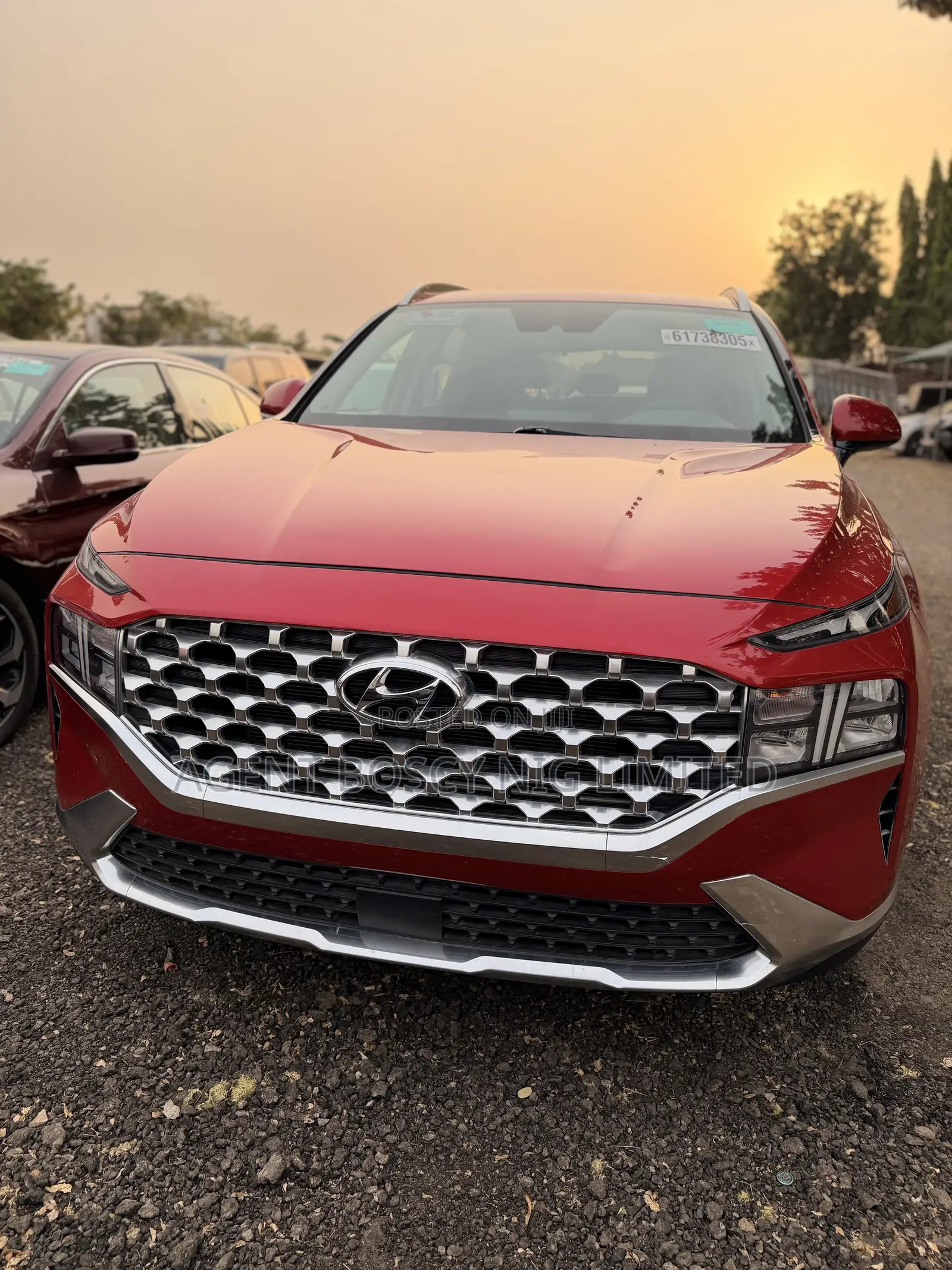 Hyundai Santa Fe Limited 2021 Red