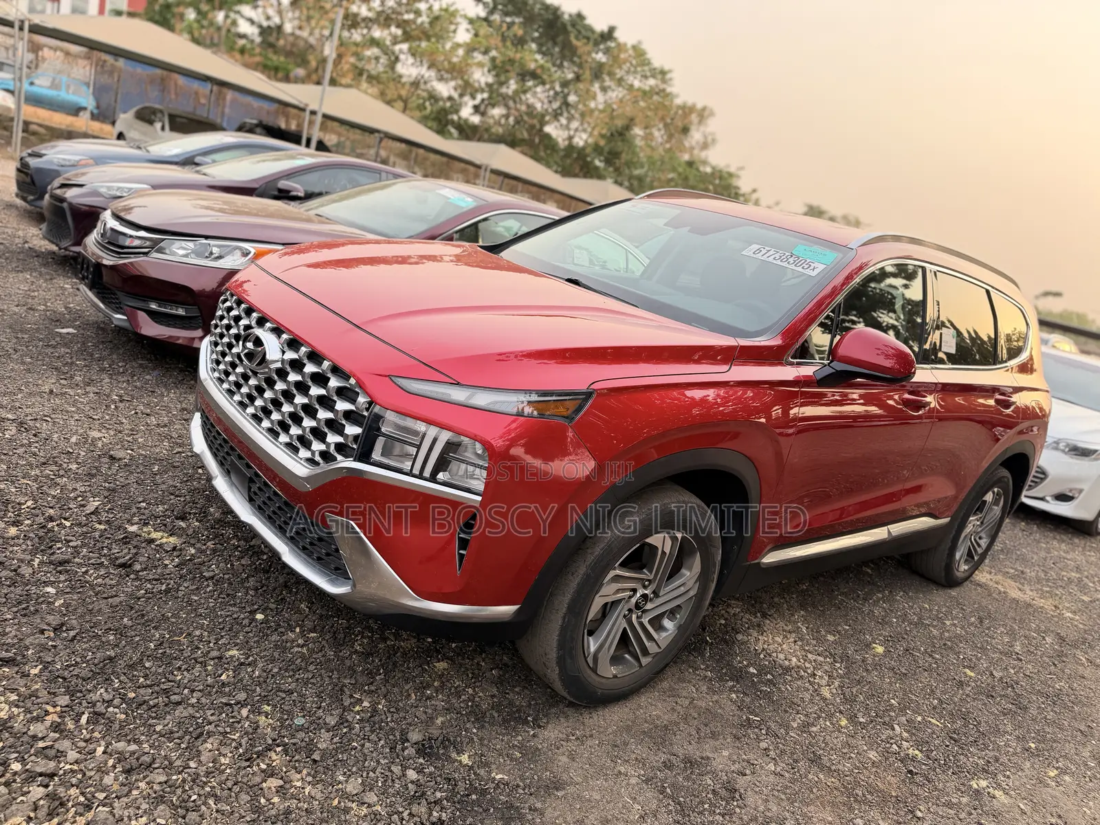 Hyundai Santa Fe Limited 2021 Red