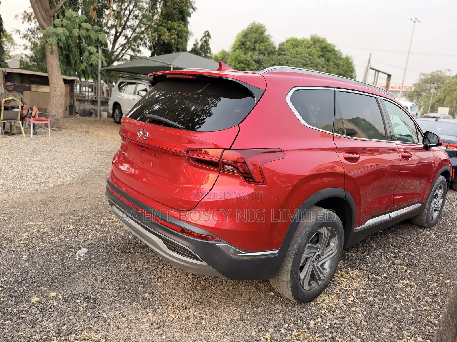 Hyundai Santa Fe Limited 2021 Red