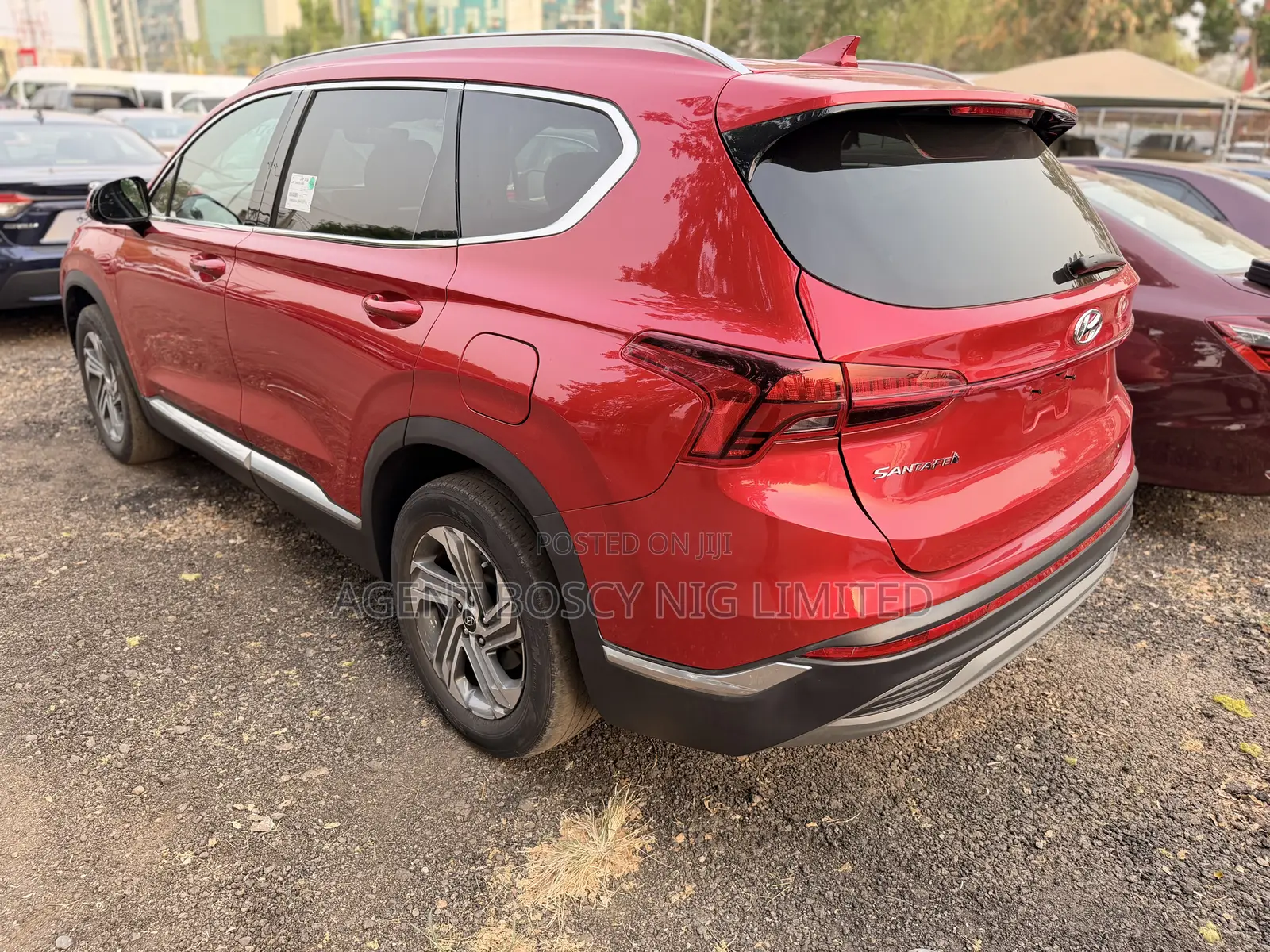 Hyundai Santa Fe Limited 2021 Red