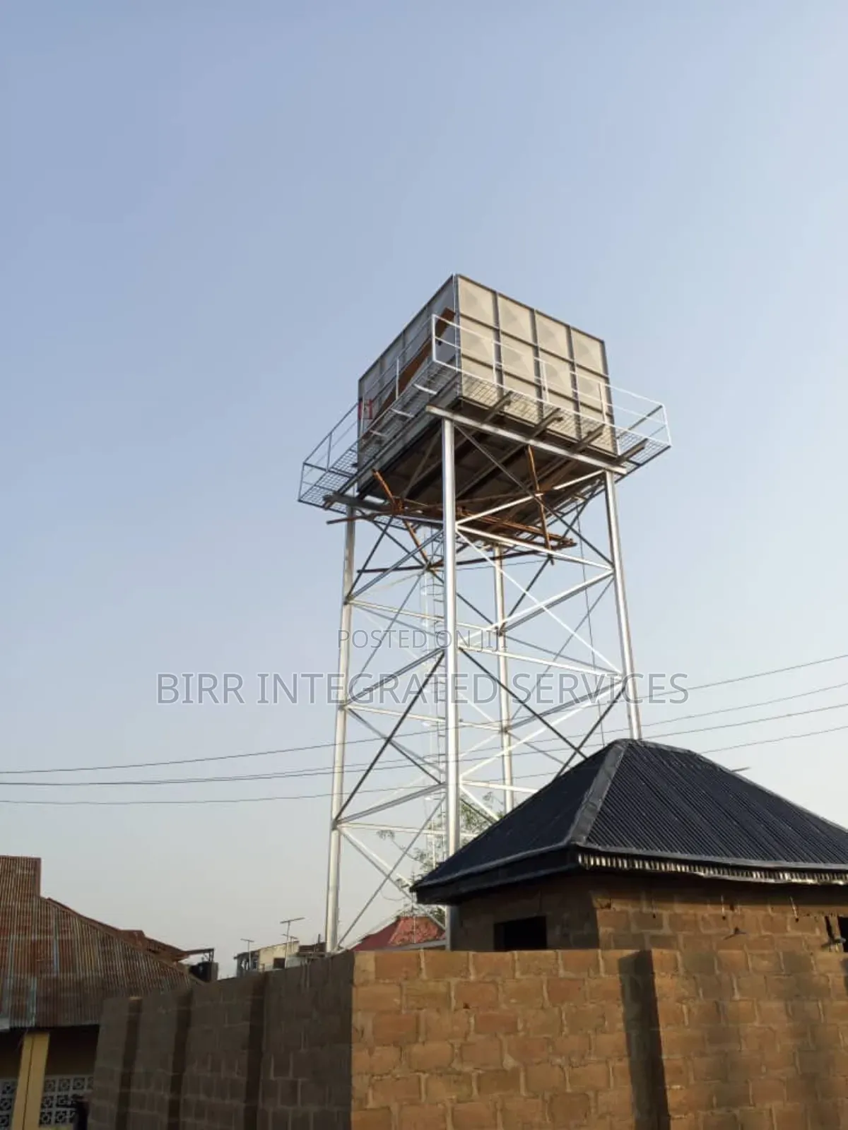 Braithwaite Pressed Steel Tank, Water Storage Tank