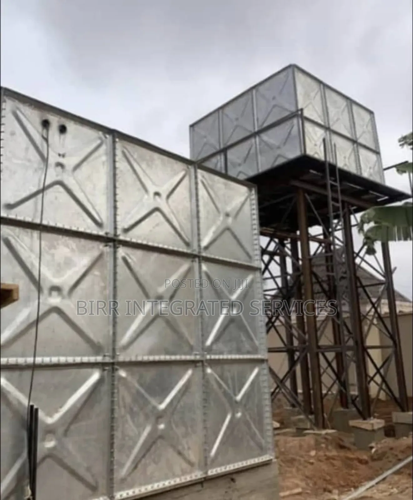 Braithwaite Pressed Steel Tank, Water Storage Tank