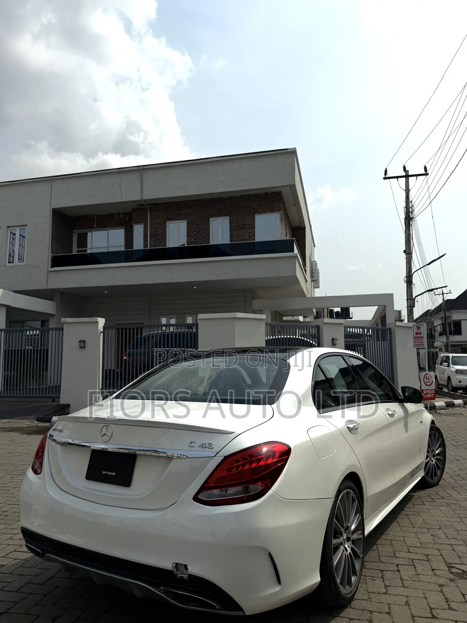Mercedes-Benz C-Class C 43 AMG 4MATIC (W205) 2018 White