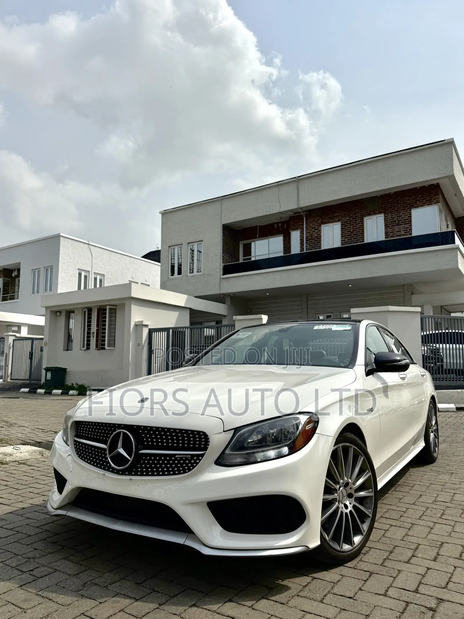 Mercedes-Benz C-Class C 43 AMG 4MATIC (W205) 2018 White