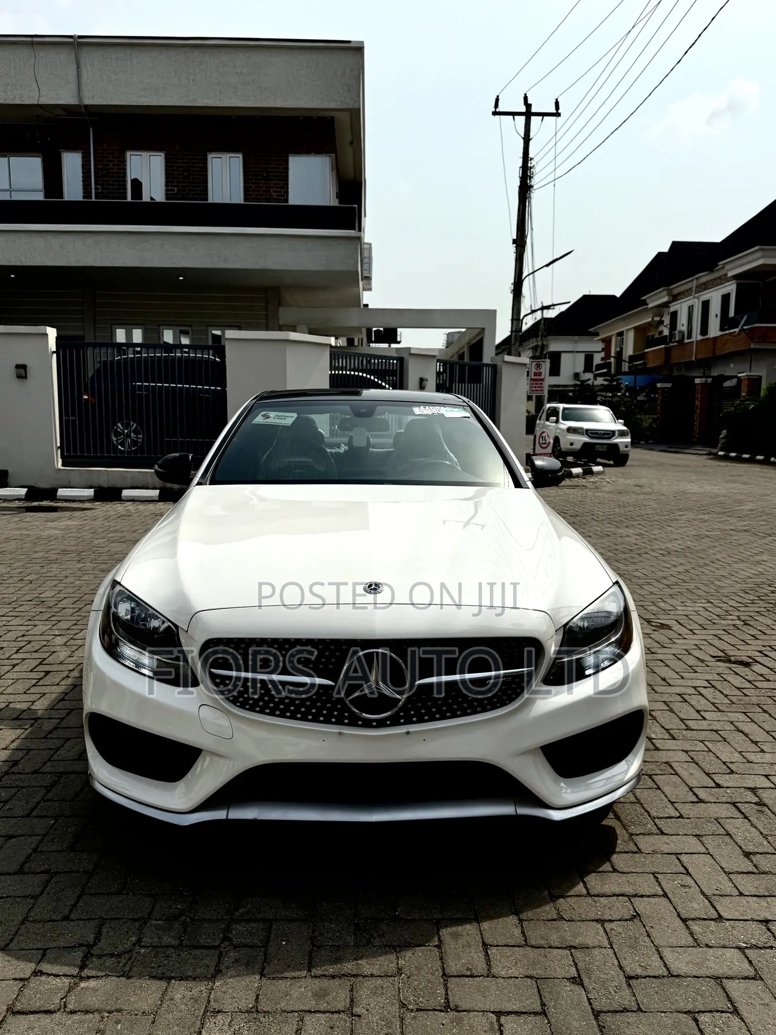 Mercedes-Benz C-Class C 43 AMG 4MATIC (W205) 2018 White