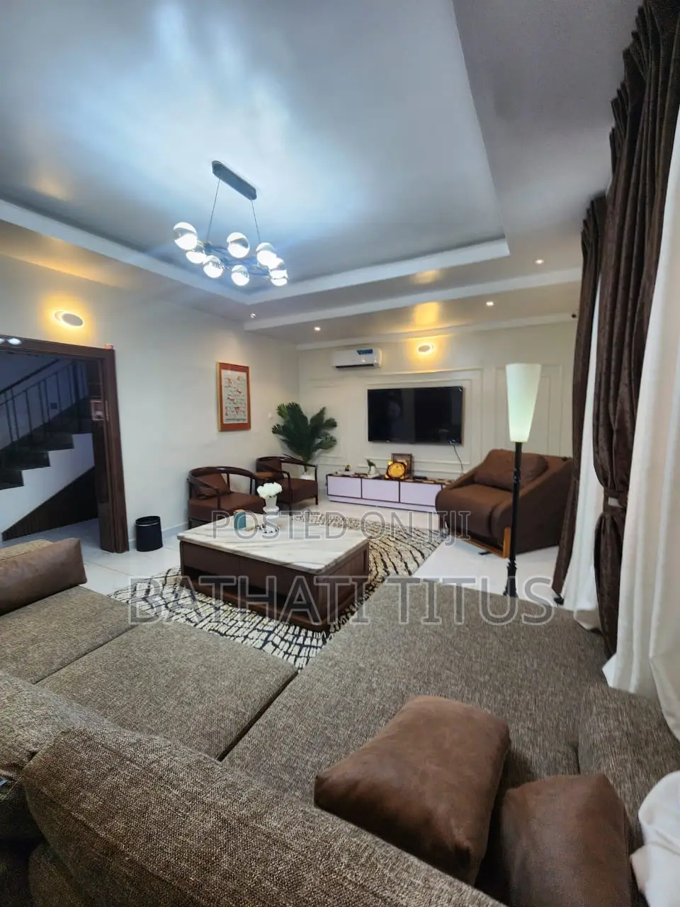 Furnished 4bdrm Duplex in Katampe Extension for rent