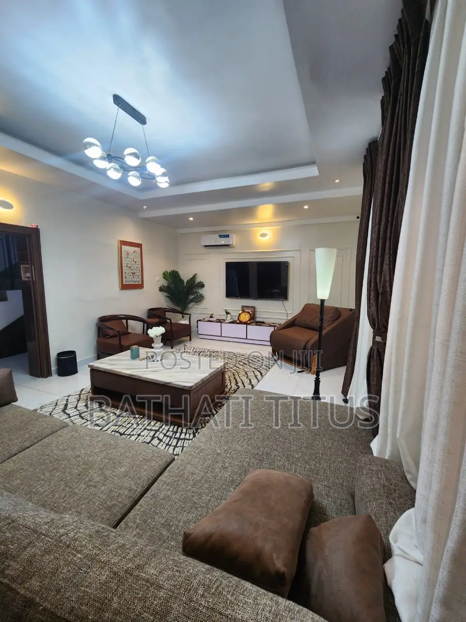 Furnished 4bdrm Duplex in Katampe Extension for rent
