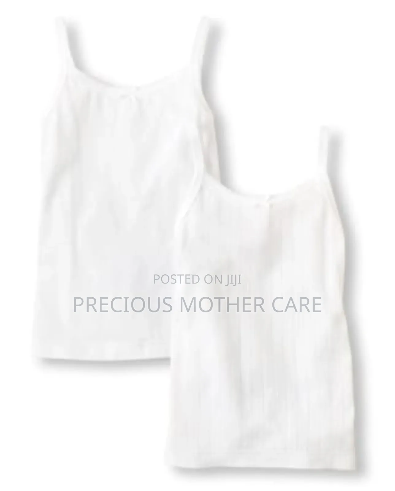 Quality Girls Cotton Tiny Hand Singlet 3 Pics