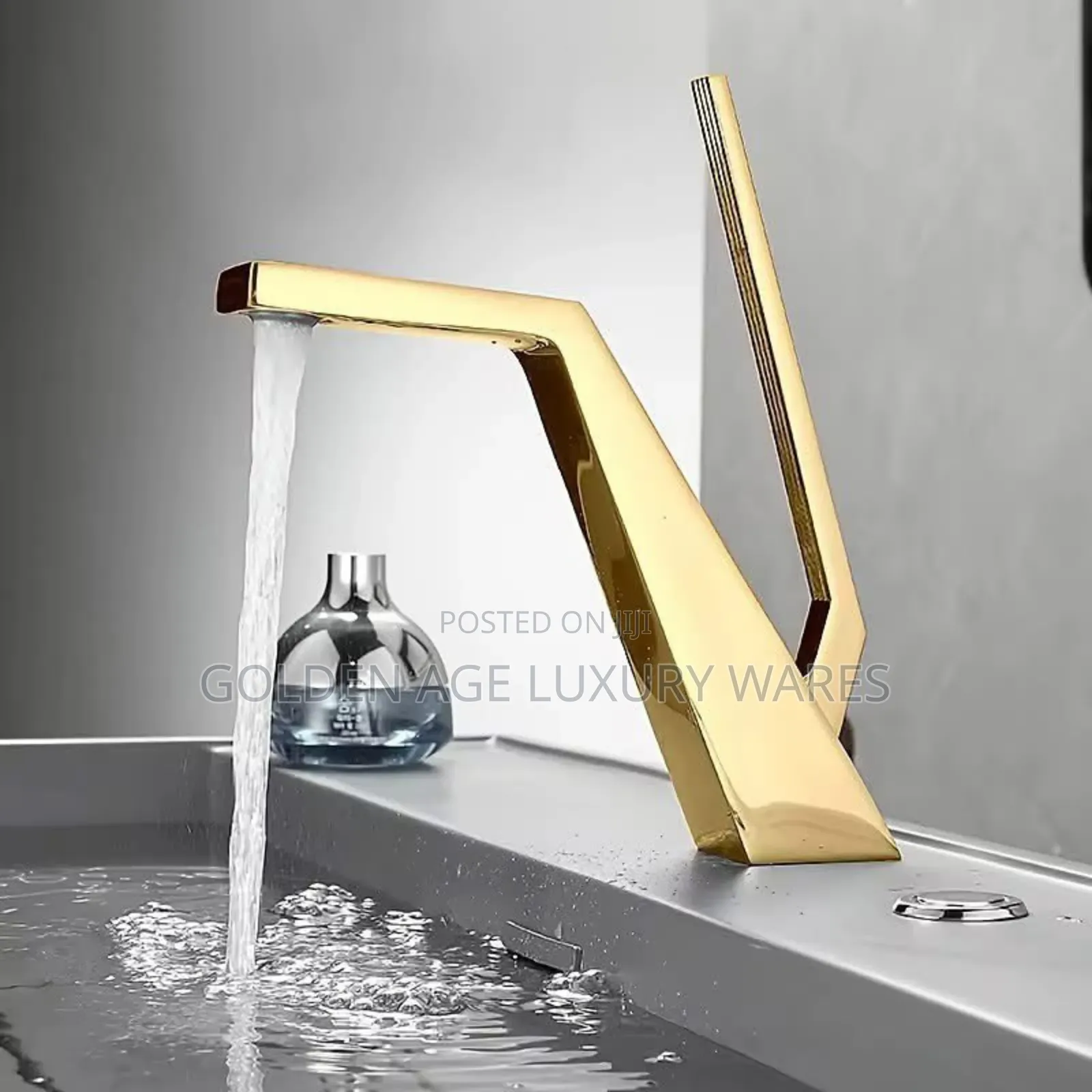 High Quality Stainless Steel Gold Basin Mixer Tap